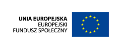 Unia Europejska - Europejski Fundusz Społeczny